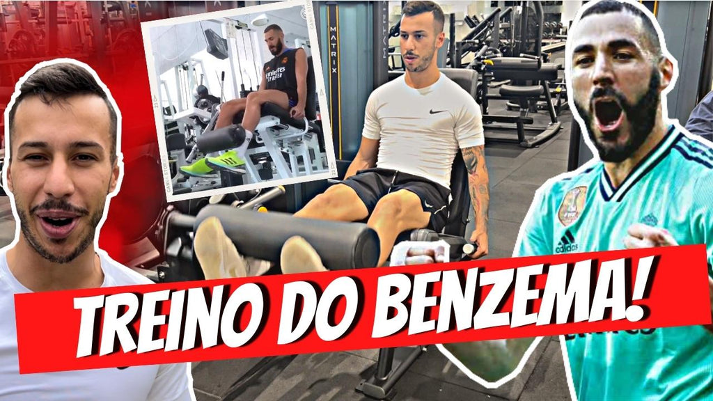 Fiz o Treino de PERNA DO KARIM BENZEMA!