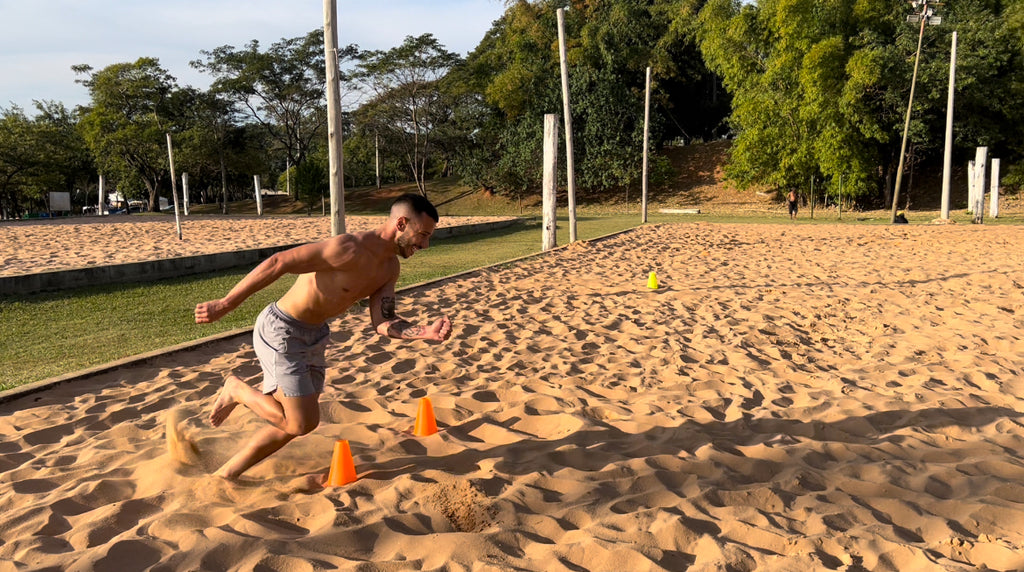 Treino De Resistência Aeróbia na Areia